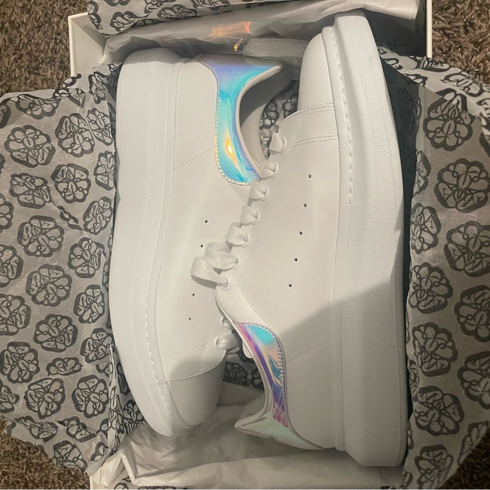 Alexander Mcqueens " White Iridescent "